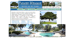 Desktop Screenshot of hotelparaisomiramar.com